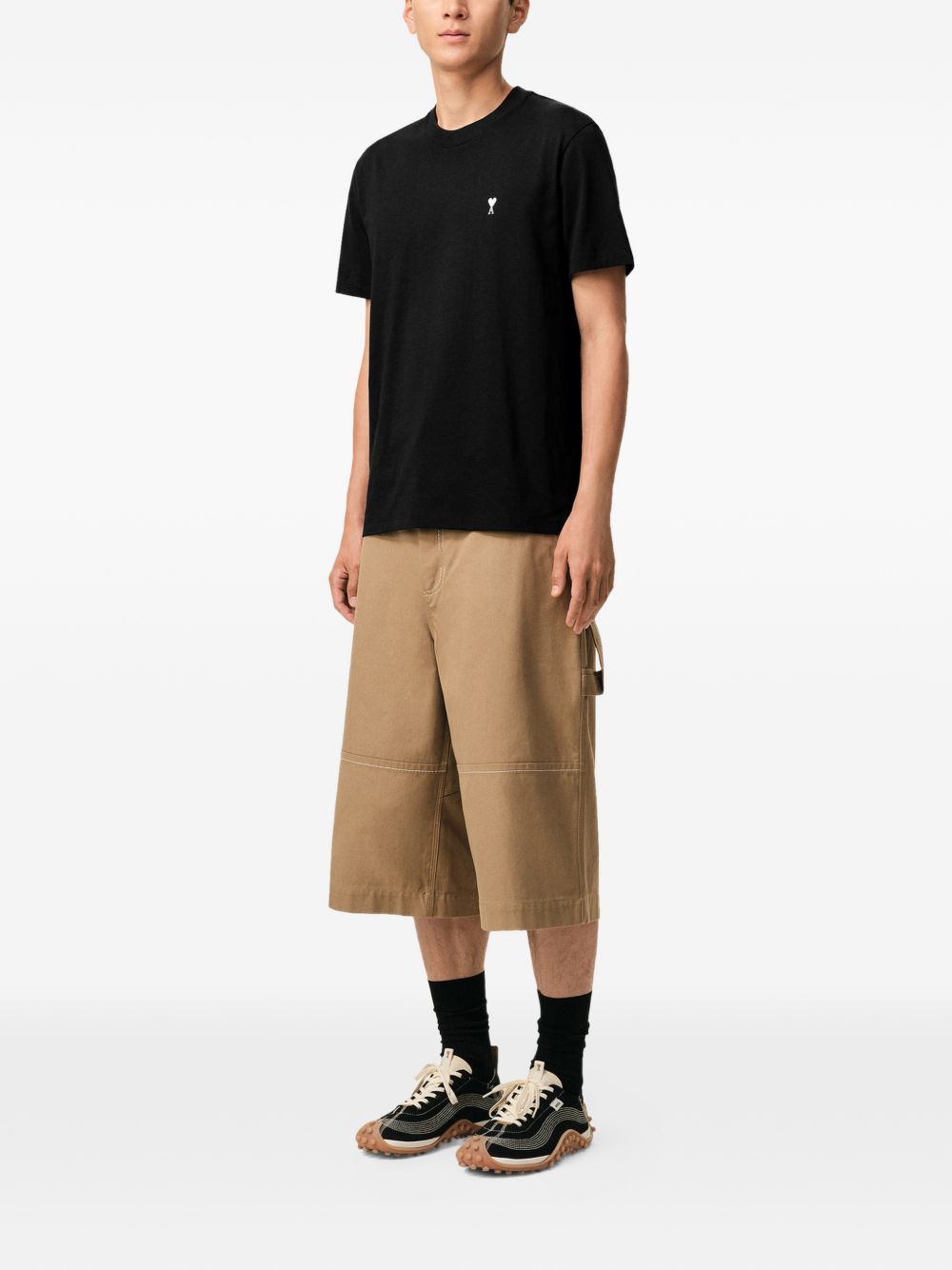 Ami Paris T-shirts and Polos - Blacks and greys | f05de3c9c48493b701f995921c17d033f705e946