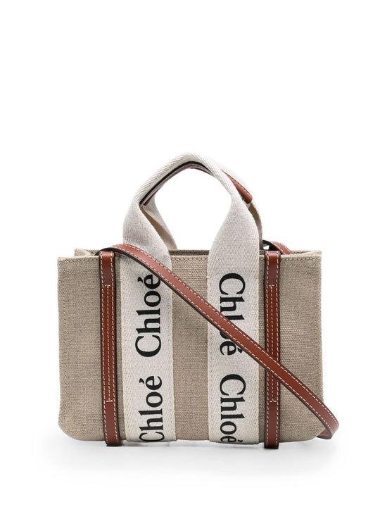 Woody Mini Canvas Tote