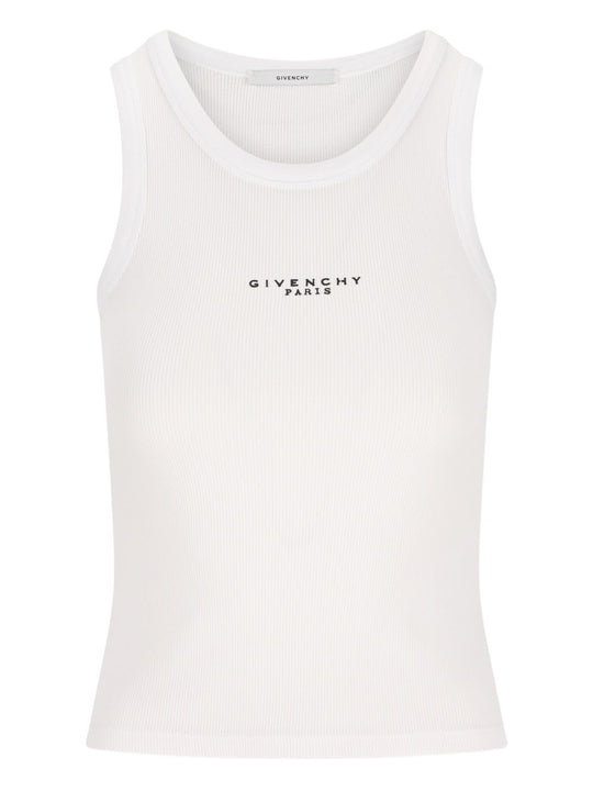 Logo Cotton Tank Top