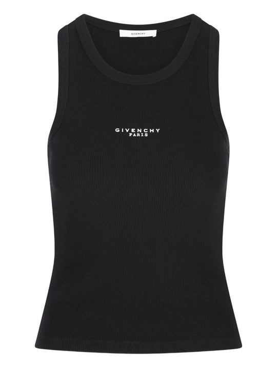Logo Cotton Tank Top