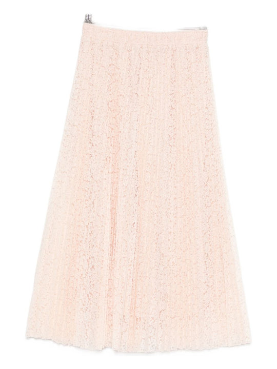 Embroidered Long Skirt