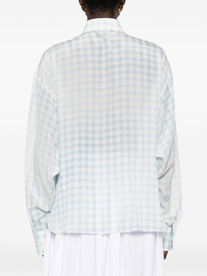 Ermanno Scervino Shirts - Blue and green | 4db57c455586908deae0657034312da887c8ebdf