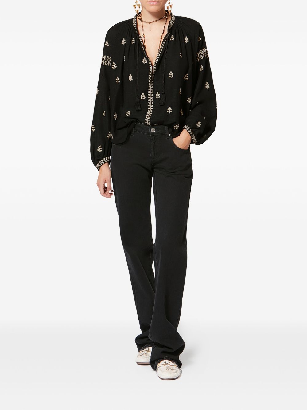 Isabel Marant Shirts - BLACK | 4564a532371370fd090b0e746e405cab40e373c9