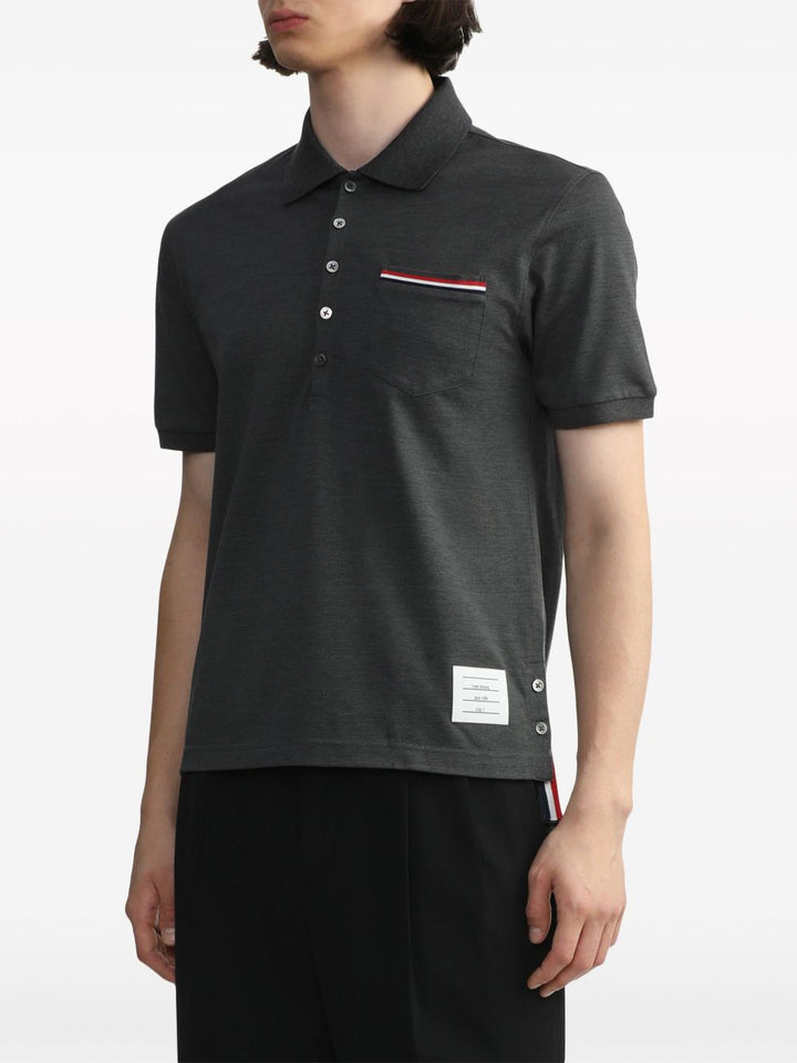 Thom Browne T-shirts and Polos - Blacks and greys | 708351f59e082c83b7655e7f7e25b01460846e12