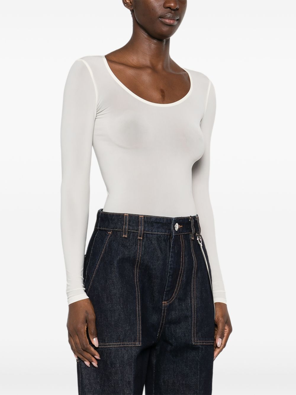 Wolford Top - Light and natural | ad3a2a36b422884e2ca91ff676720e6df37bd99d