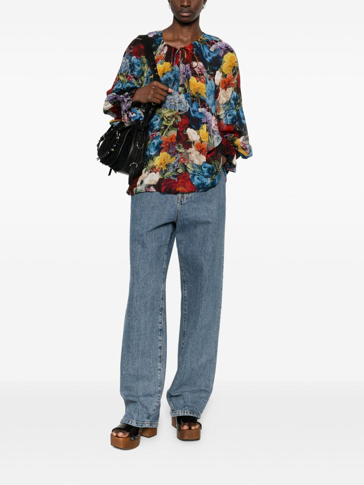 Alice + Olivia Shirts - Blue and green | 07f549617c1cd89ea613c4b32230108ef25d7fbd