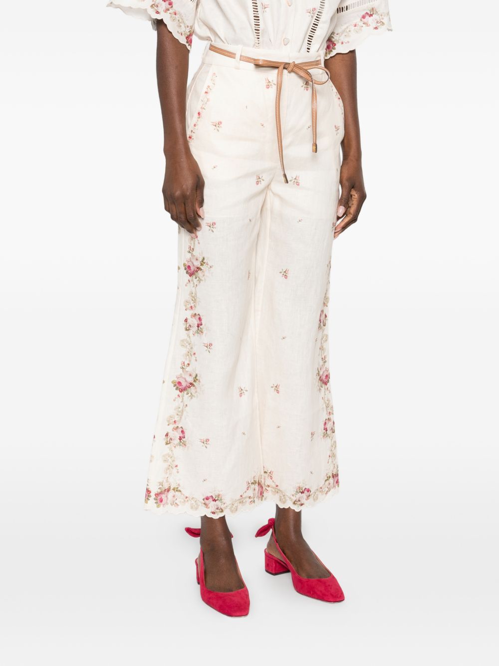 Zimmermann Trousers - Light and natural | af4df169bea9c87f8b5b9dec5aed1aa3d6c8e2b6