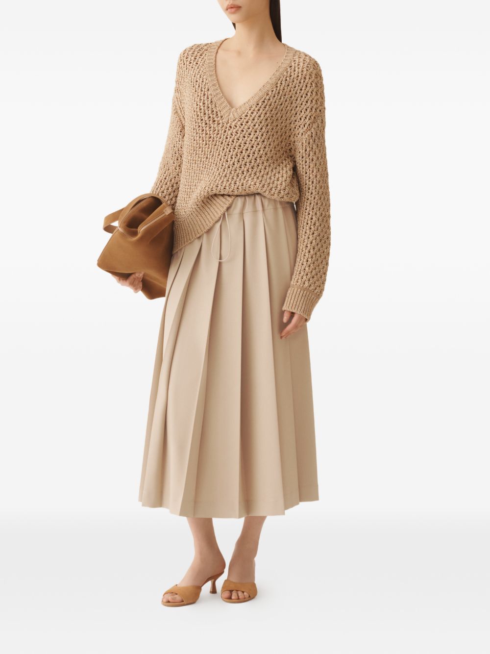 Fabiana Filippi Sweaters - Light and natural | 33df034e3c95c8a43f4a357d55ca2505f0164f9b