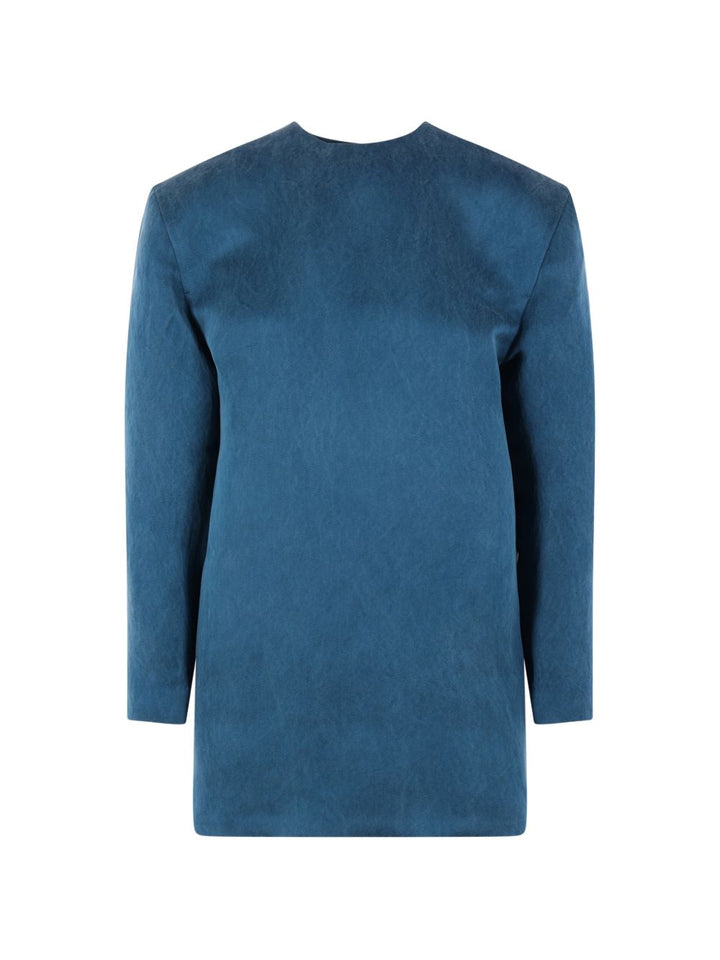 Saint Laurent Dresses - Blue and green | dcce4a9044f964be807d04e96d0e886913bc60d3