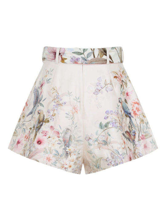 Rebellion Silk And Cotton Shorts