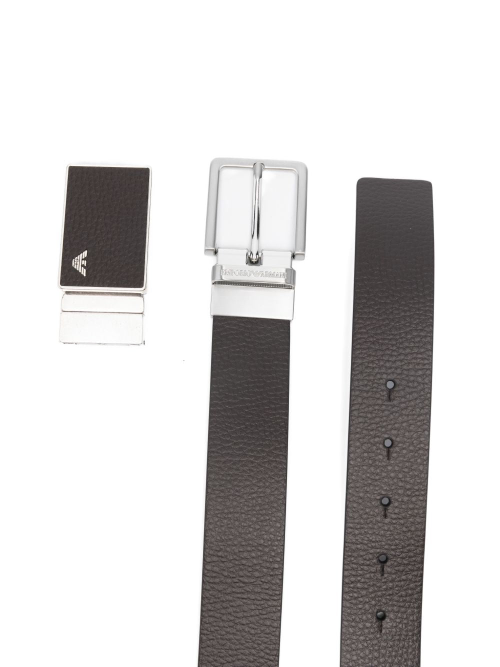 Emporio Armani Exclusive Belts - Marroni | a2559f44c9dff72285c795cc9c418b2b191a7028