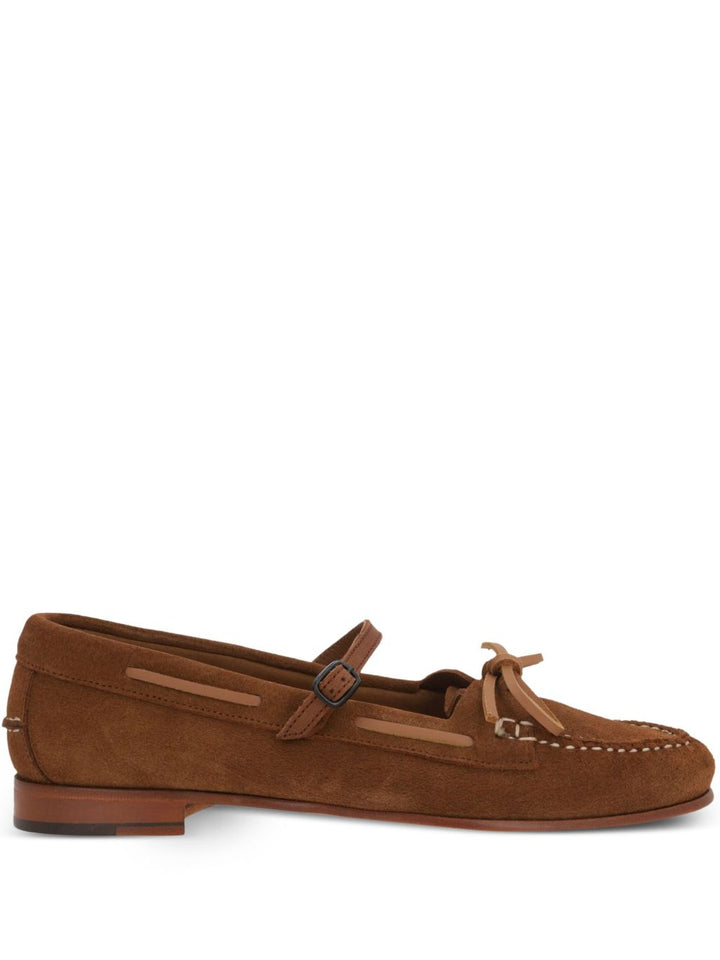 Hereu Flat shoes - BROWN | 581a49f1625be1b28affe4fead309963d26a3c02
