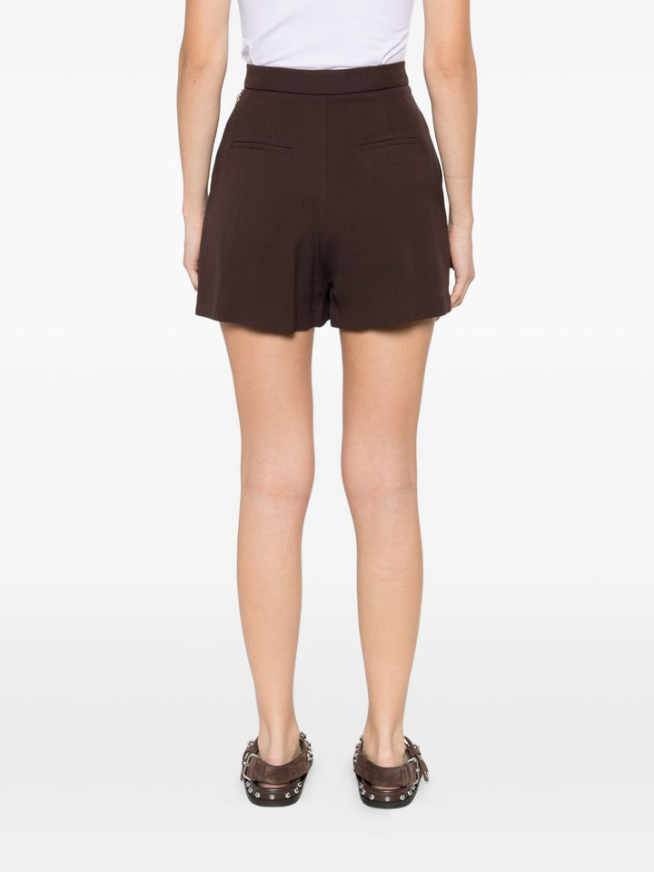 Elisabetta Franchi Shorts - Marrone | ea330df2b27be529fc019529f63697268e75aaa5