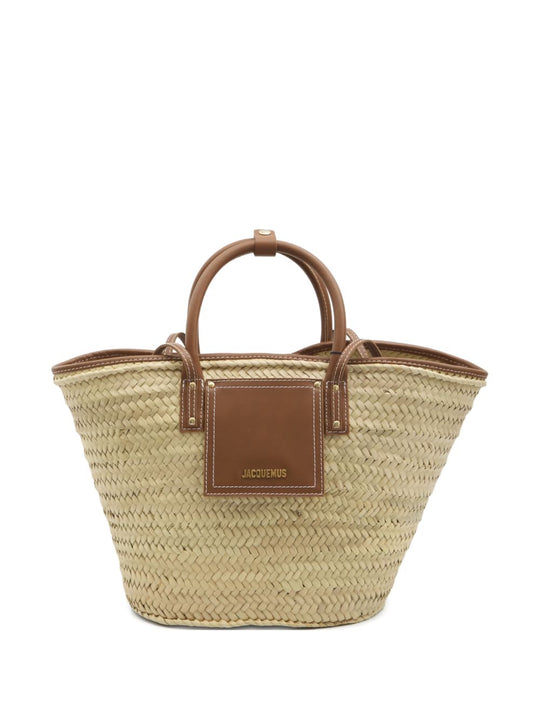 Le Panier Soli Rafia Basket Bag