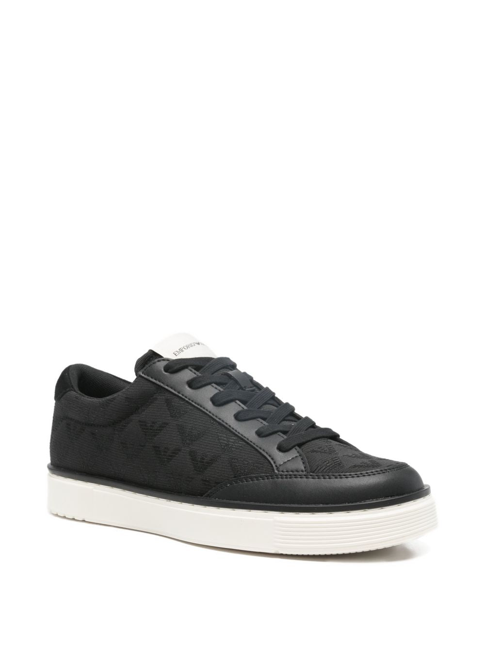 Emporio Armani Sneakers - BLACK | 16704e9ac3579b5adcc04a42ad9d7ce18bd99595