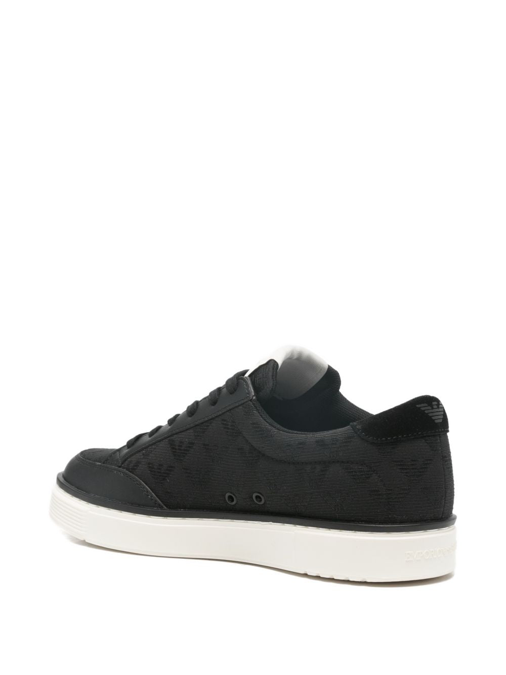 Emporio Armani Sneakers - BLACK | 425a295af5c1c09c139fdbf9c814a8b447f72357