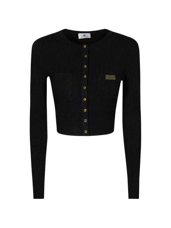Elisabetta Franchi Sweaters - Blacks and greys | 76350f7b89a563174d1e891c921063f89391c9d0