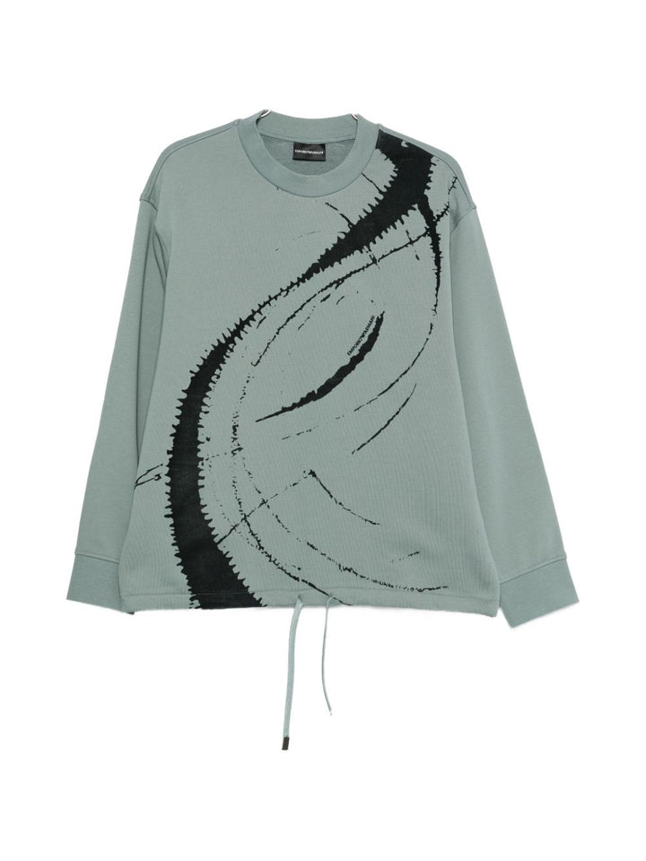 Emporio Armani Sweaters - Blu e verdi | 6614978e5000bf8ff3d9a137f18c428f43d2a097