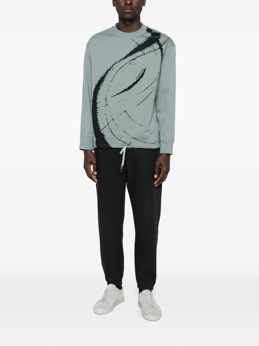 Emporio Armani Sweaters - Blu e verdi | 8add7087202b25175f8228a6482aa5530347b937