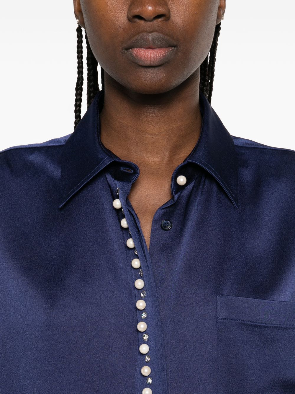Stella Mccartney Shirts - Blue and green | b825156e12e7050f0a6464bc8480a17d5940c521