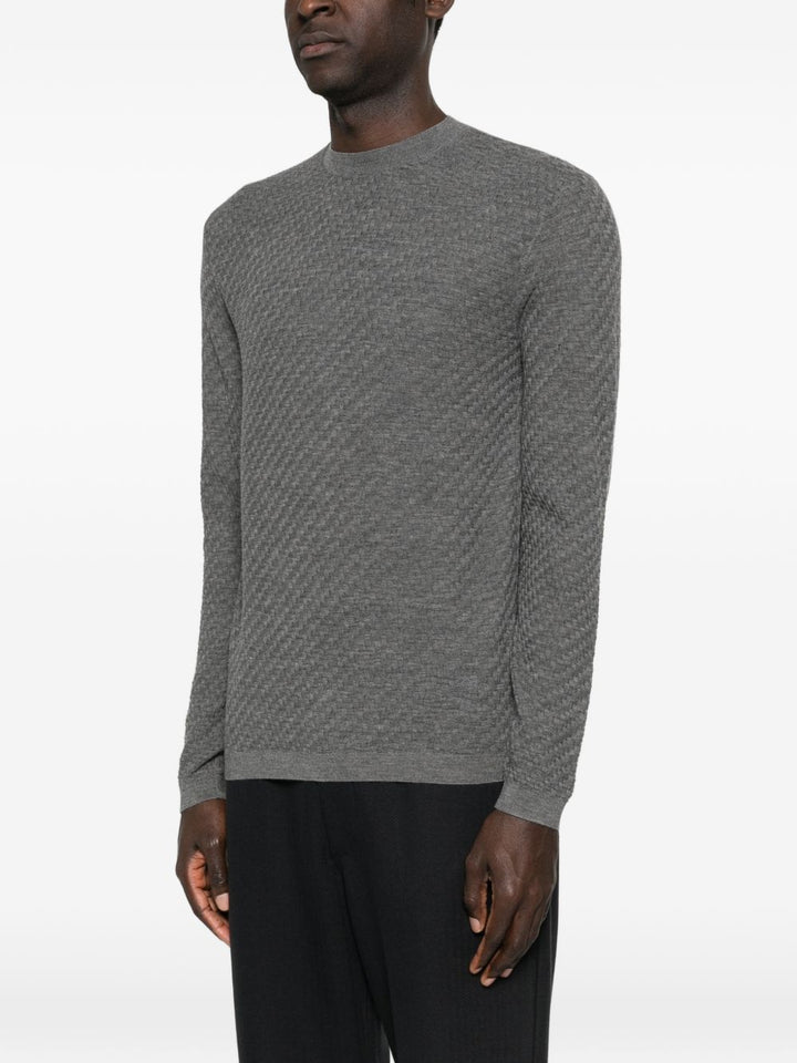Emporio Armani Sweaters - GREY | 7a667ca37dcdd7ac2bcfc8ff753bed0117fa56aa