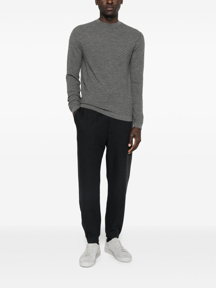 Emporio Armani Sweaters - GREY | df71347662c7d55909dfb92e55ab1fe899646185