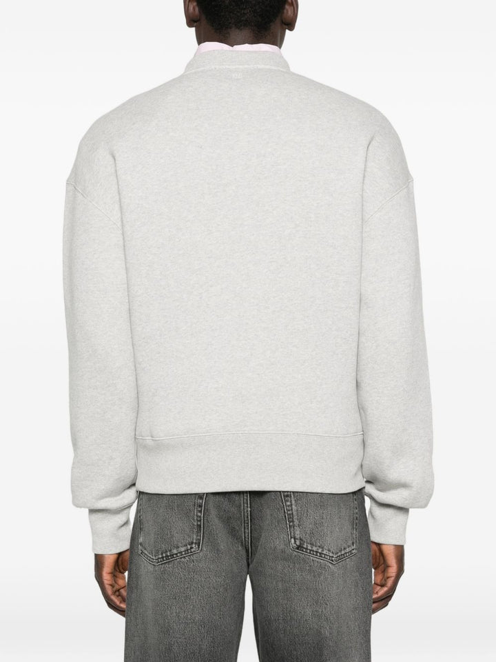 Ami Paris Sweaters - GREY | 6380e5a1c2744ea4dbcfe66919ae1e4629ae6cc4