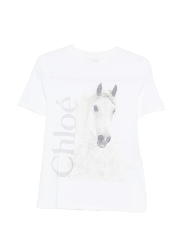 Chloè T-shirts and Polos - Chiari e Naturali | 16d0a8f2fe954528319b8460722c04a0efcbebc9