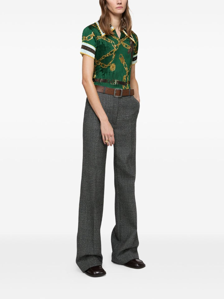 Acne Studios Shirts - Blue and green | 36d3bd05b5d983730c4b6caa692786e205895d94