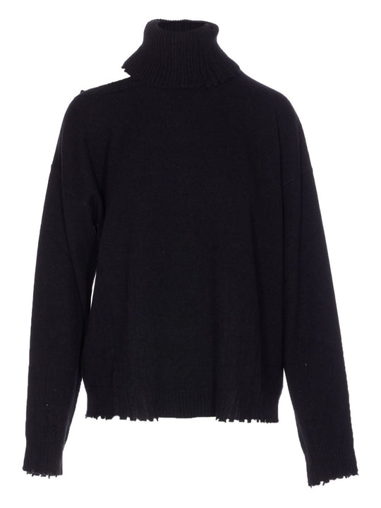 Cashmere High Neck Sweater