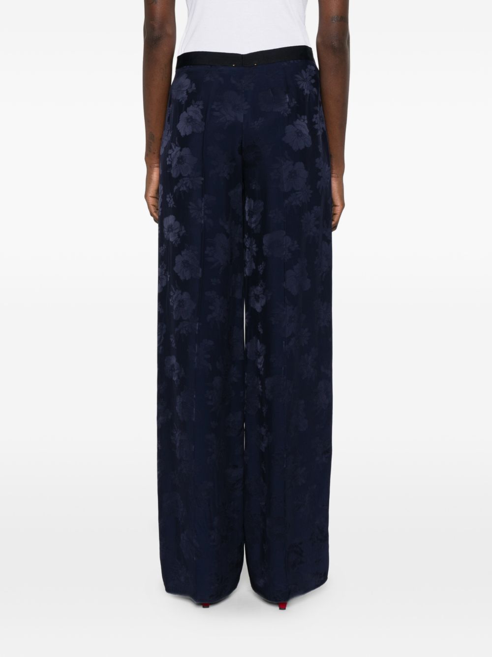 Forte Forte Trousers - Blu e verdi | 4e4fd58c197caae390dc36c254a1c50db1532922
