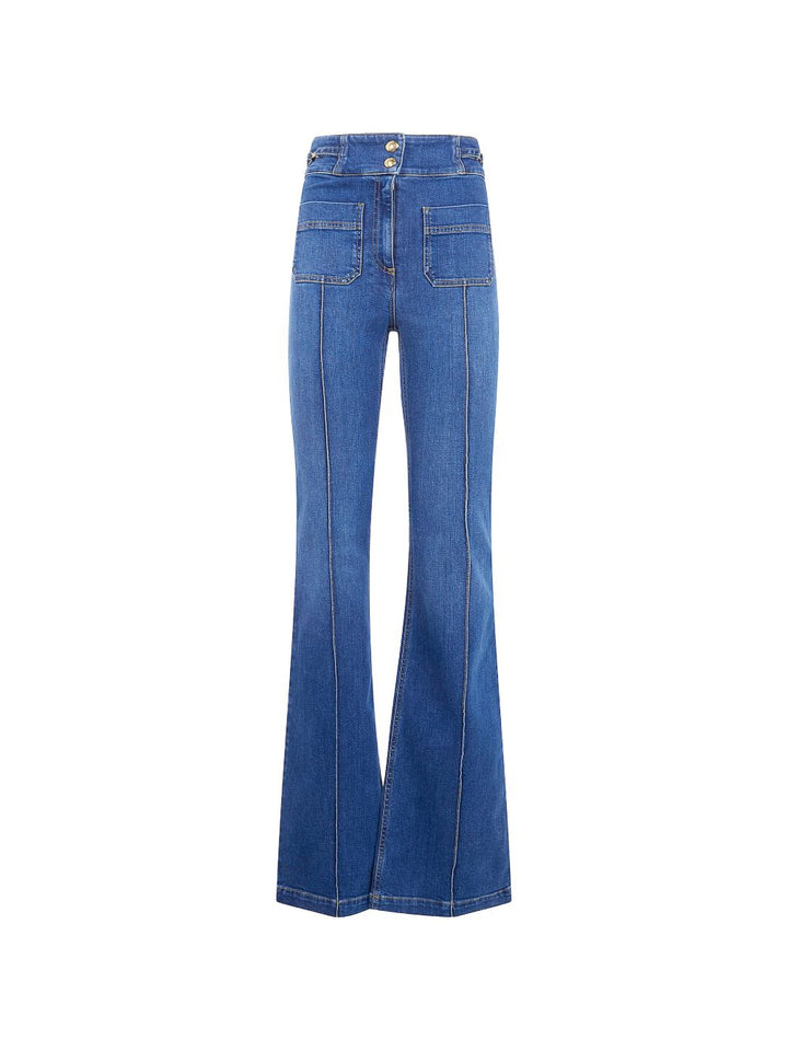 Elisabetta Franchi Jeans - Blue and green | 2abf2af228e5c97f5e6a31a5906f6f9a5db12867