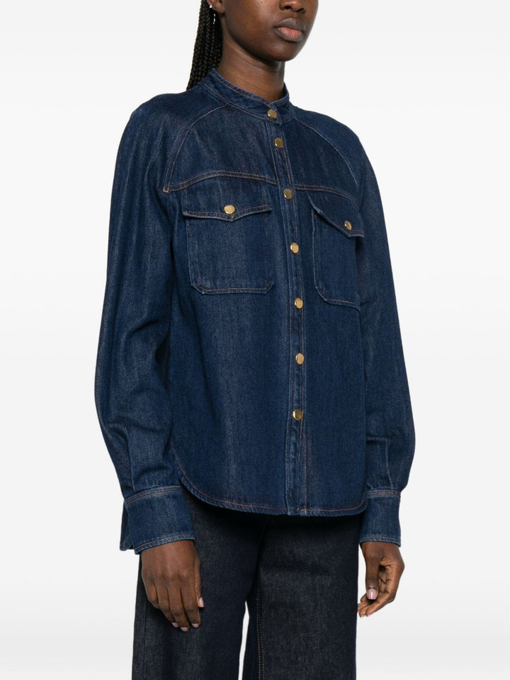 Forte Forte Shirts - Blu e verdi | 03d89369849a7aaebf57338ba2a5058715147bf7