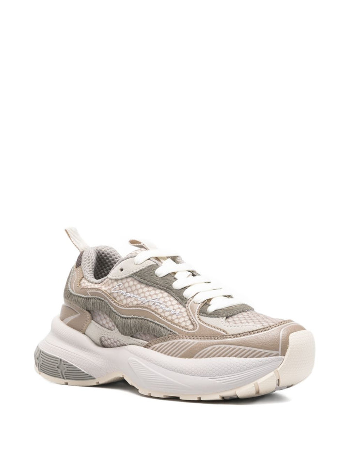 E.Armani Exclusive Pre Sneakers - BEIGE | da6ec375f11a545b6030532682b810a5609e8e06