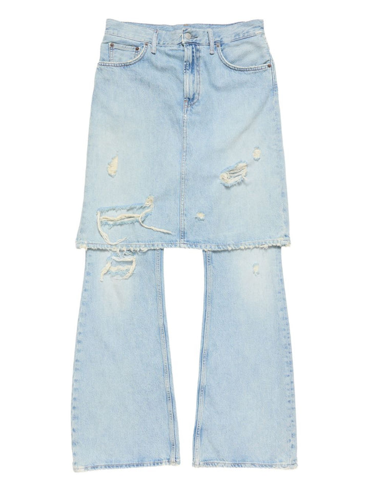 Acne Studios Jeans - Blue and green | 3a9f9e1051f6bddb1d177755730cf5c5d5c98750