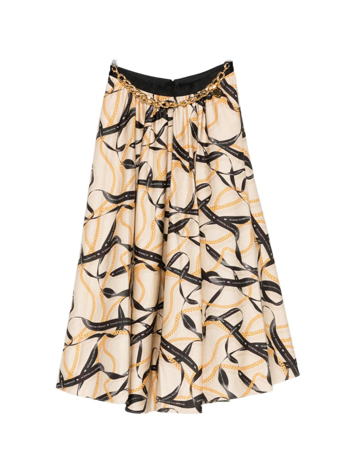 Elisabetta Franchi Skirts - Light and natural | 24c1db51d52ef7219f1d40a9847cdf1f35c104b7