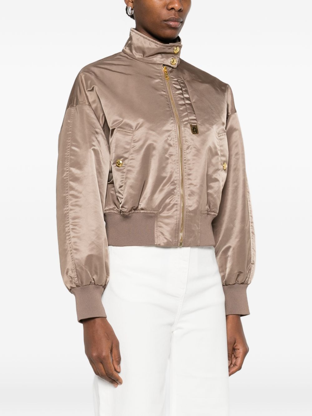 Elisabetta Franchi Coats - Light and natural | 867a1d0b002d3cef1f3efdb792e37bb0946af7ba