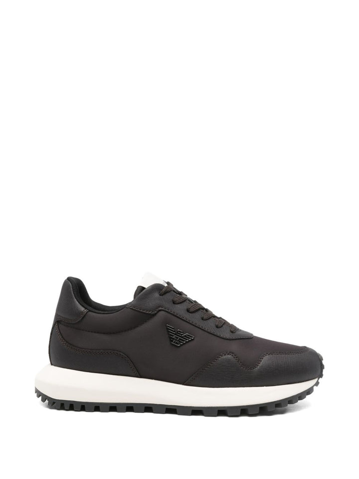 Emporio Armani Sneakers - BROWN | 420ae07984572e4ed19a42f8c76a92bf08d59627