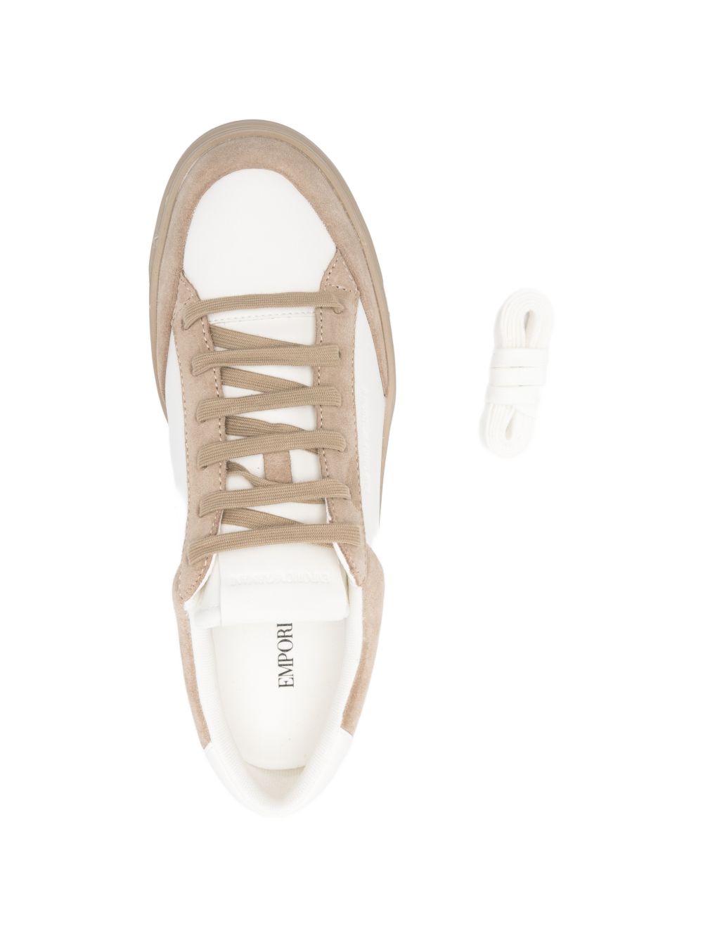 Emporio Armani Sneakers - BEIGE | 699152338126f414488d7cb84f740124a79628fe