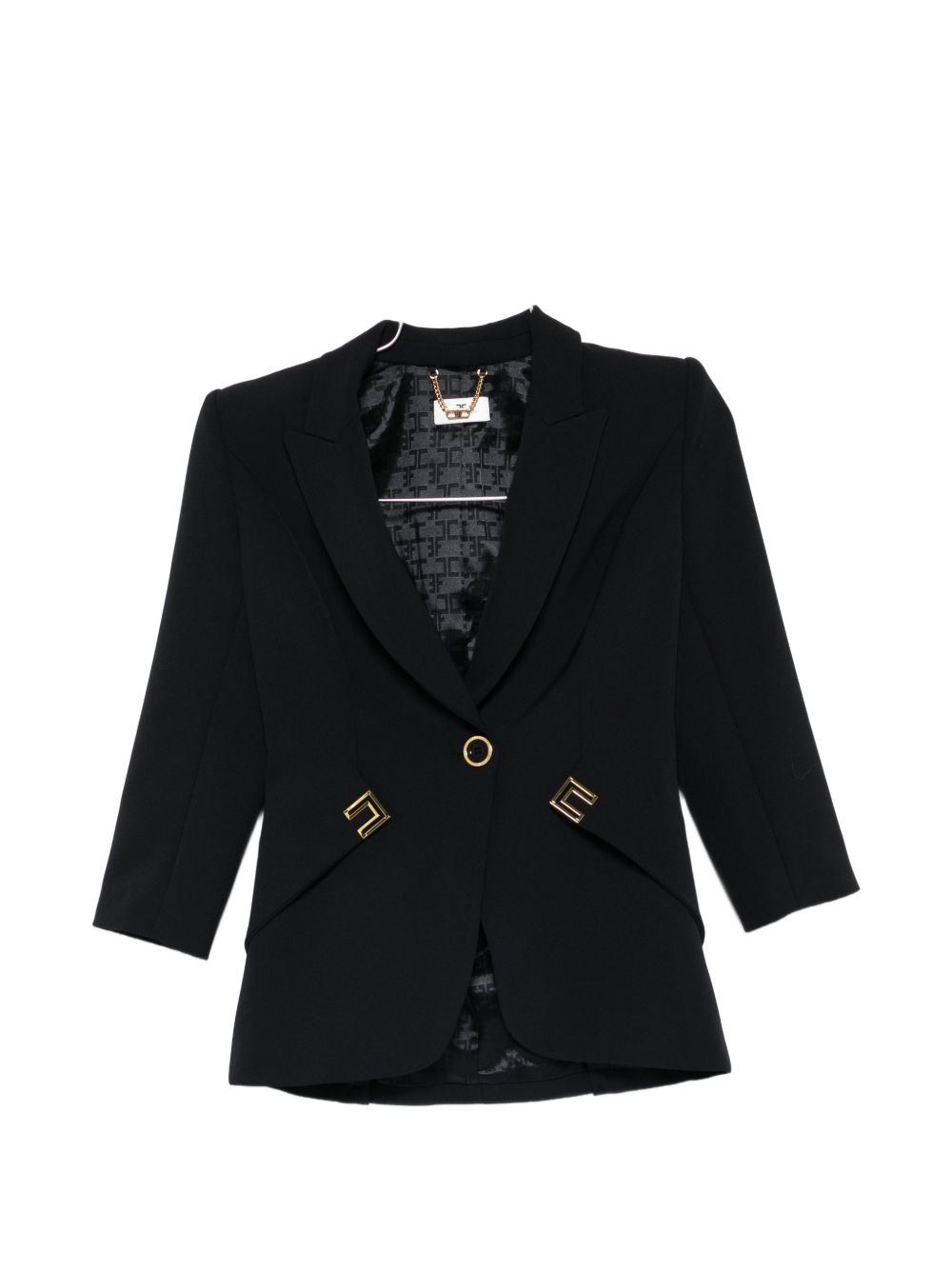 Elisabetta Franchi Jackets - Blacks and greys | 645cd177e055fc33619b3727c65b41330cef9e84