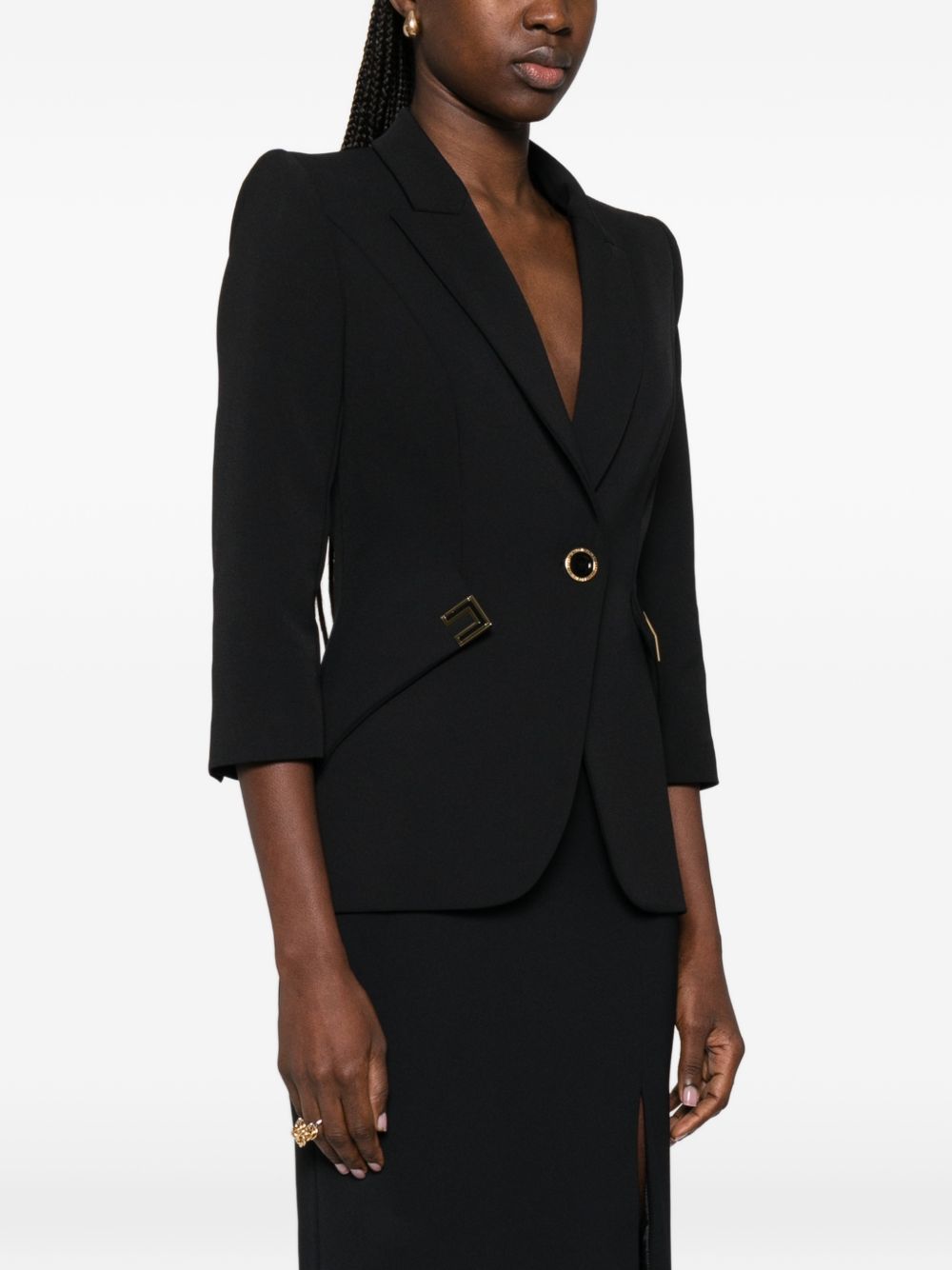 Elisabetta Franchi Jackets - Blacks and greys | ca21fcf3c6a8e609dcf112e93dea6994762bde9e