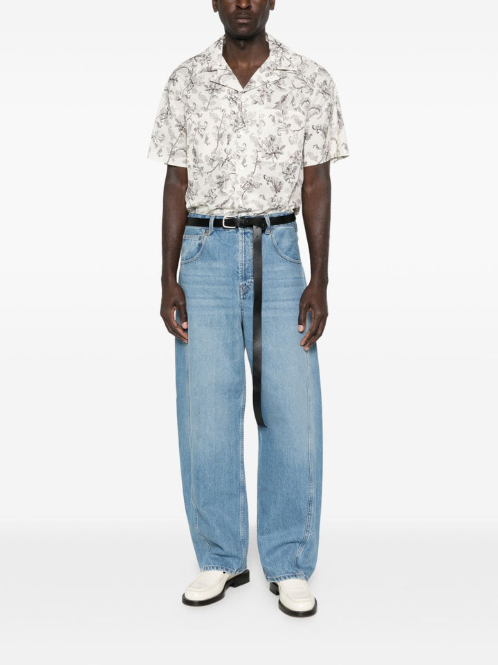 Jacquemus Jeans - Blue and green | b7cacf581211ec0413582eefbaabde66b15d0109