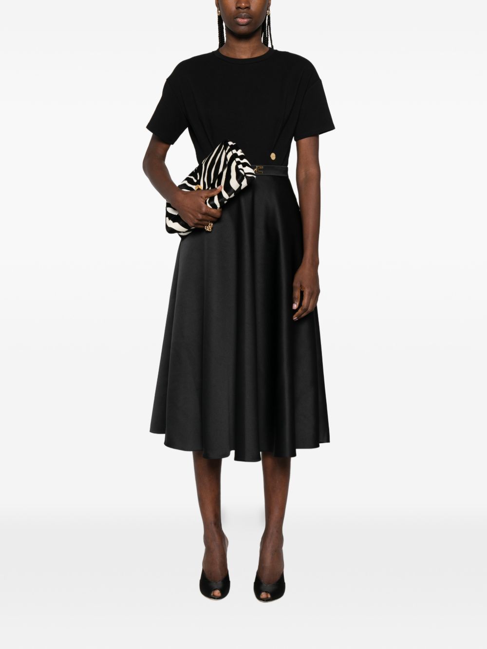 Elisabetta Franchi T-shirts and Polos - Blacks and greys | d3cdd623d8ebaad588726f727cbdf1919995d88b