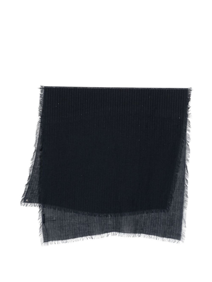 Fabiana Filippi Scarfs - Blu e verdi | fb021d4a028da7c628e7bc437623410b29b5c138