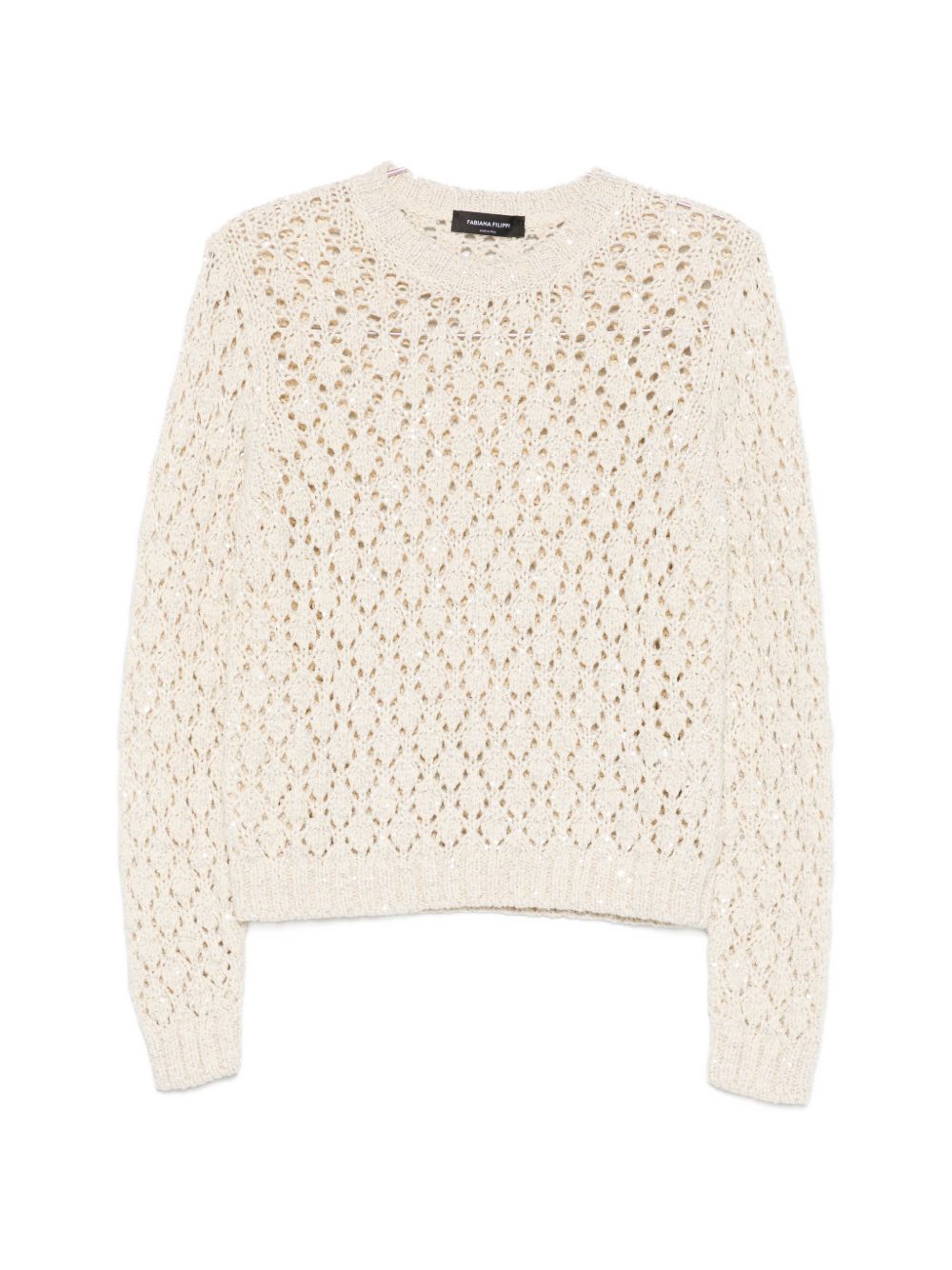 Fabiana Filippi Sweaters - WHITE | badf3de8f7106e9e42eb8723170be68c952813c5