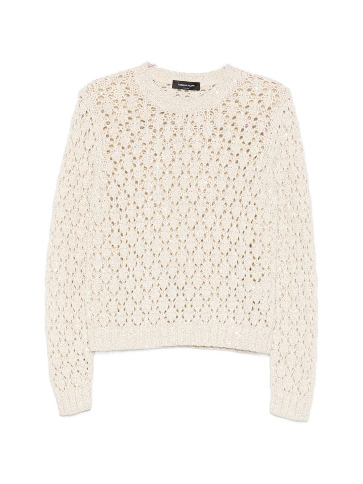 Fabiana Filippi Sweaters - WHITE | badf3de8f7106e9e42eb8723170be68c952813c5