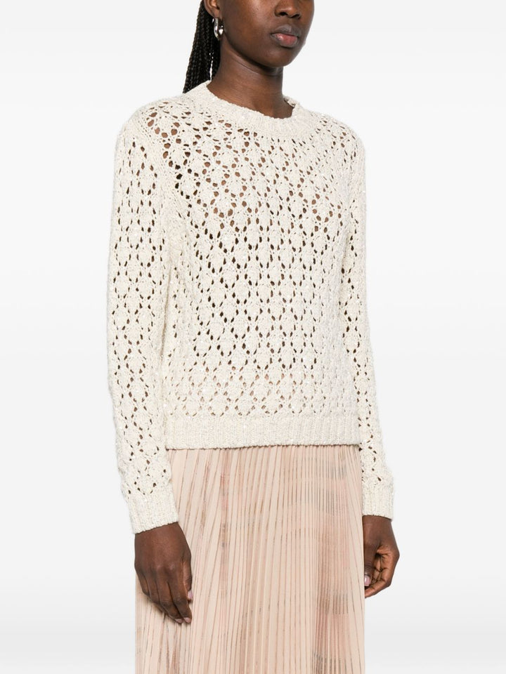Fabiana Filippi Sweaters - WHITE | d54f7deccc2b2620fd77ef013898dd5efc6322c8