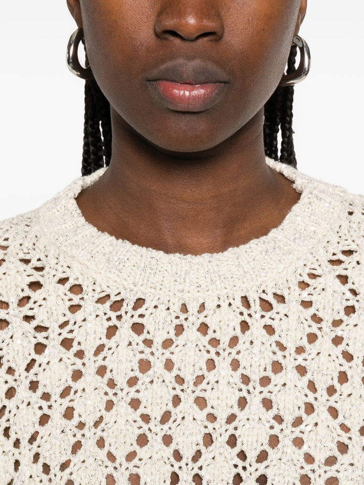 Fabiana Filippi Sweaters - WHITE | b579521425b180be19d8daf618aeff0cae846247