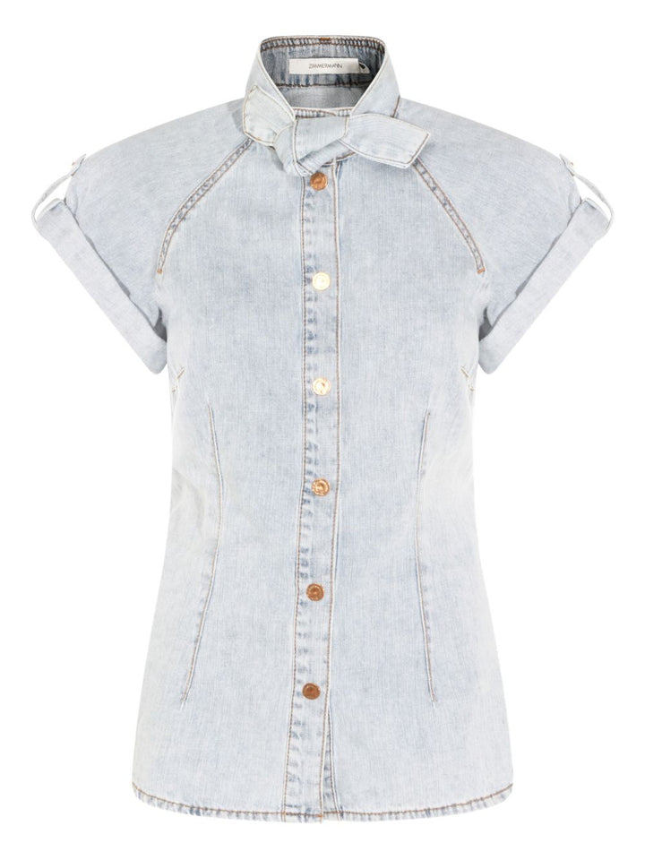 Zimmermann Shirts - Blu e verdi | 09e23ff6e7631193b63ca27640e8b86d944a6f84