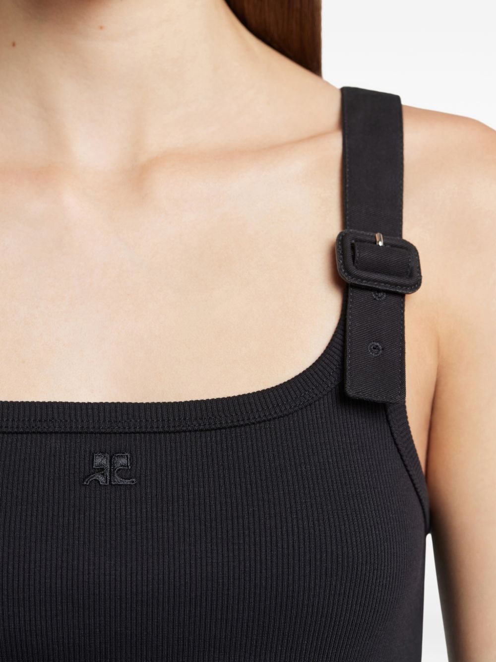 Courreges Pre Top - Neri e Grigi | fce70f295c862fef99ccebbfdd8741083f8bef6a